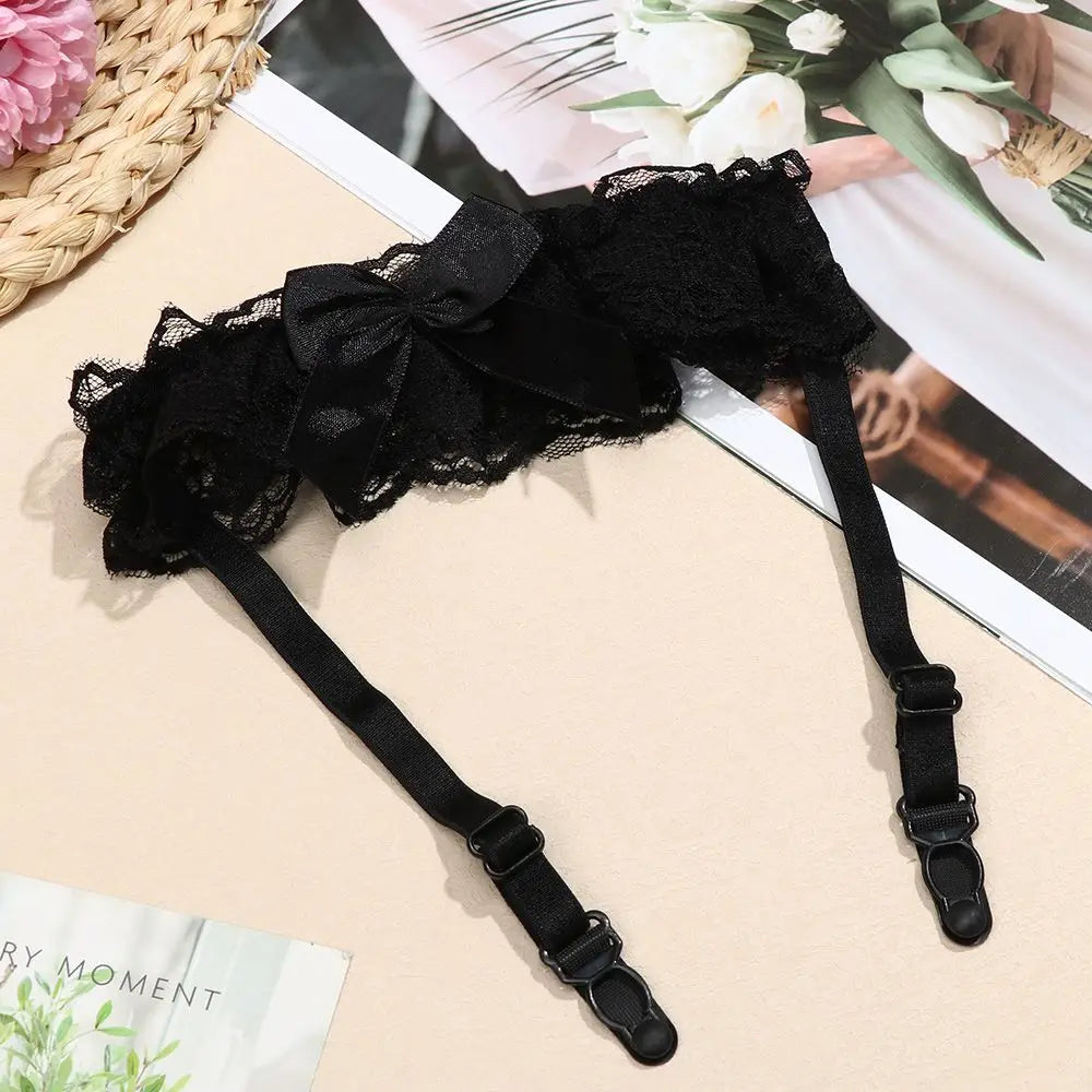 Sexy Lace Elastic Leg Ring Cosplay Party Accessories