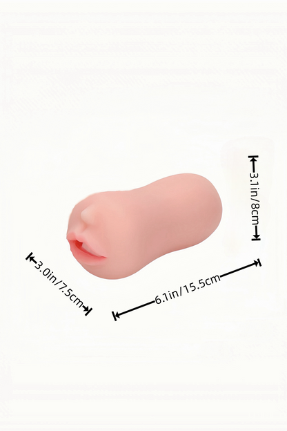 Jade：Realistic Mouth TPE Sex Doll Throat with Tongue Tooth Oral Blowjob Sucking Adult Sex Toy