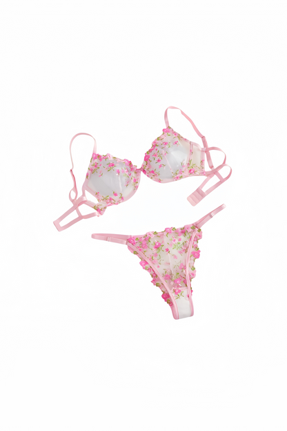 Cherry Dream Lace Seduction Sets